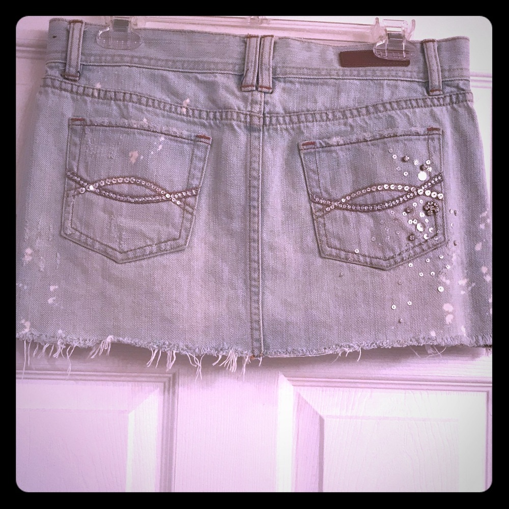 Abercrombie jean skirt